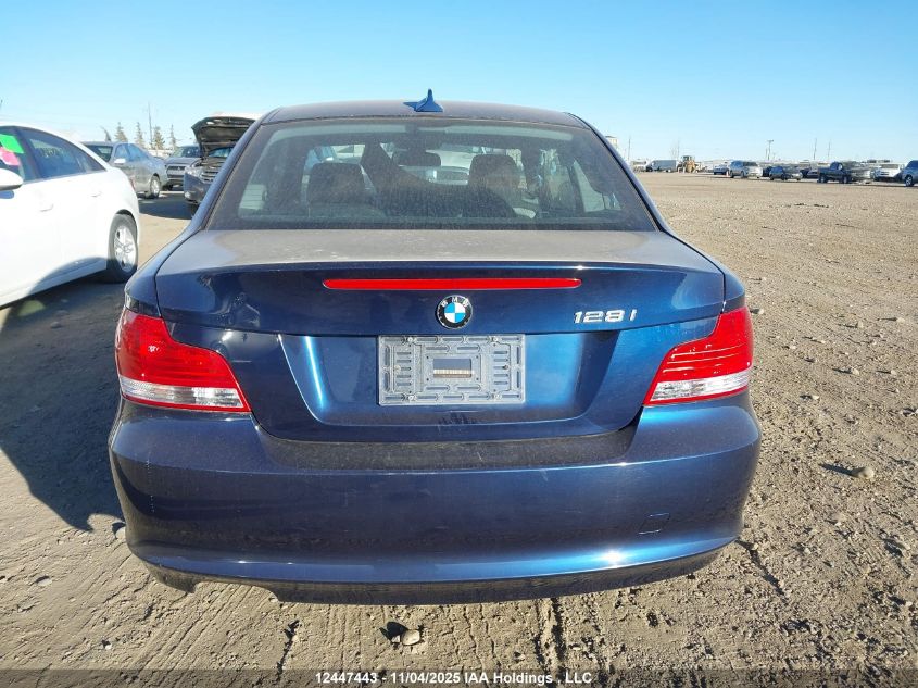 2010 BMW 128 I VIN: WBAUP7C58AVK76716 Lot: 12447443
