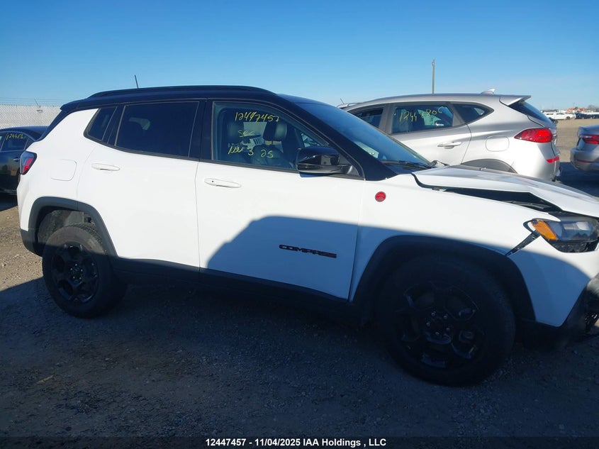 2023 Jeep Compass Trailhawk VIN: 3C4NJDDN9PT557244 Lot: 12447457