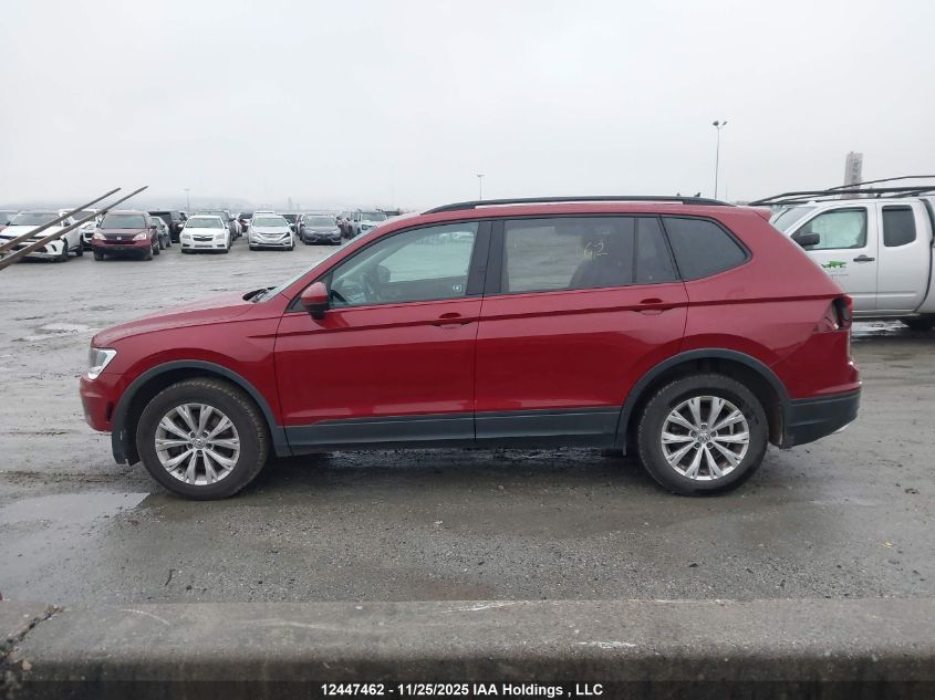 2018 Volkswagen Tiguan S VIN: 3VV0B7AX6JM040422 Lot: 12447462