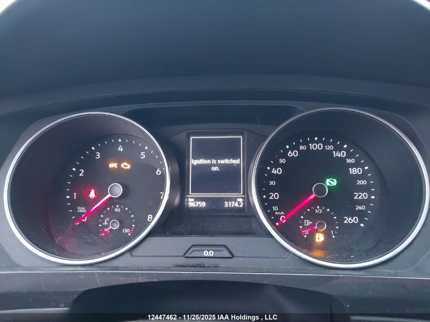 2018 Volkswagen Tiguan S VIN: 3VV0B7AX6JM040422 Lot: 12447462