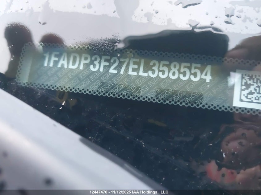 1FADP3F27EL358554 2014 FORD FOCUS photo no. 17