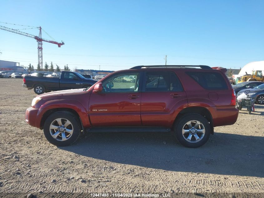 2007 Toyota 4Runner Limited VIN: JTEBU17R778104712 Lot: 12447483