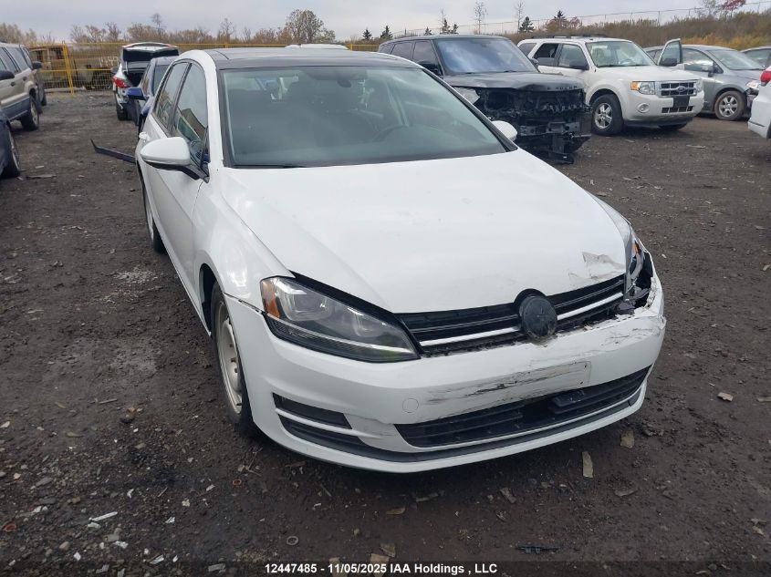 3VW2A7AU3FM078422 VOLKSWAGEN GOLF Photo 1