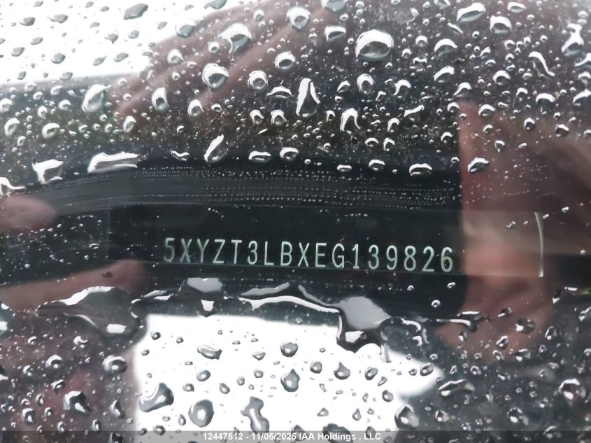 2014 Hyundai Santa Fe Sport 2.4 Base VIN: 5XYZT3LBXEG139826 Lot: 12447512