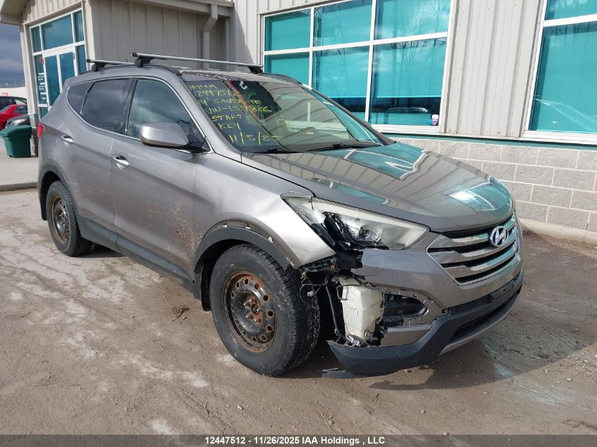2014 Hyundai Santa Fe Sport 2.4 Base VIN: 5XYZT3LBXEG139826 Lot: 12447512