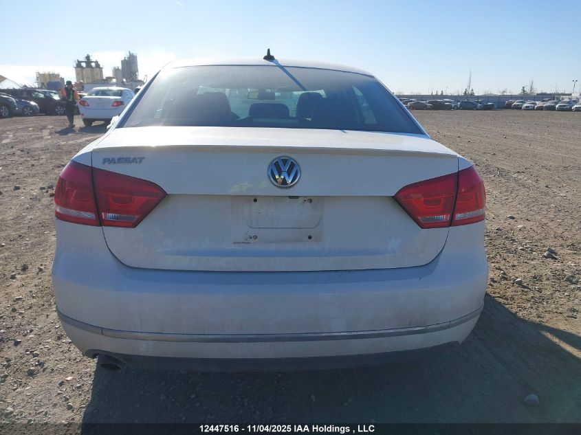 2013 Volkswagen Passat 2.5L Highline VIN: 1VWCH7A3XDC061901 Lot: 12447516