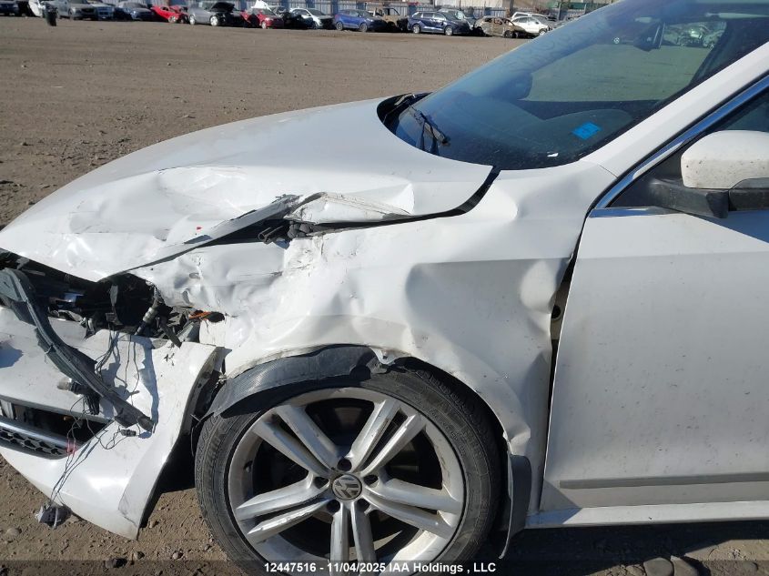 2013 Volkswagen Passat 2.5L Highline VIN: 1VWCH7A3XDC061901 Lot: 12447516