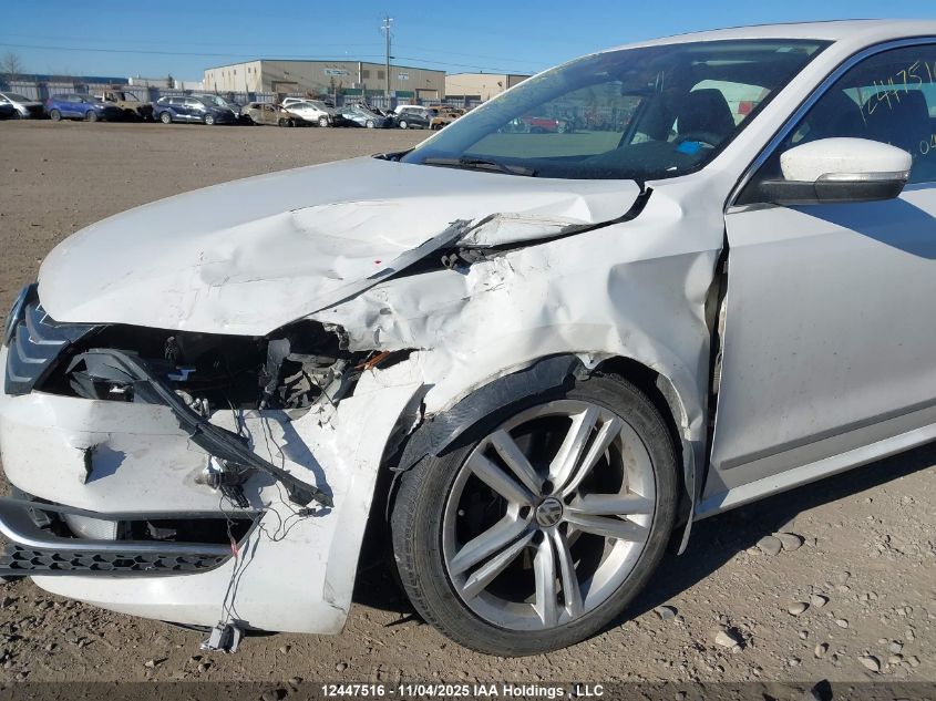 2013 Volkswagen Passat 2.5L Highline VIN: 1VWCH7A3XDC061901 Lot: 12447516