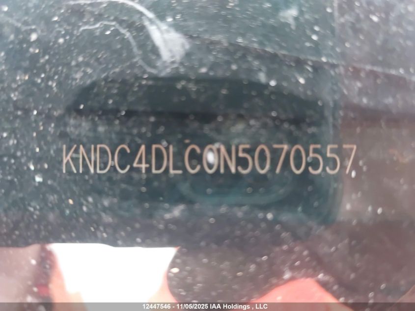 2022 Kia Ev6 Long Range W/Gt-Line Pkg 1/Long Range W/Gt-Line Pkg 2 VIN: KNDC4DLC0N5070557 Lot: 12447546
