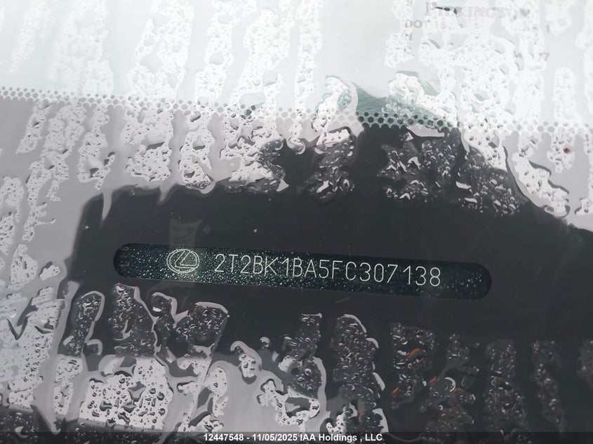 2T2BK1BA5FC307138 2015 LEXUS RX photo no. 20
