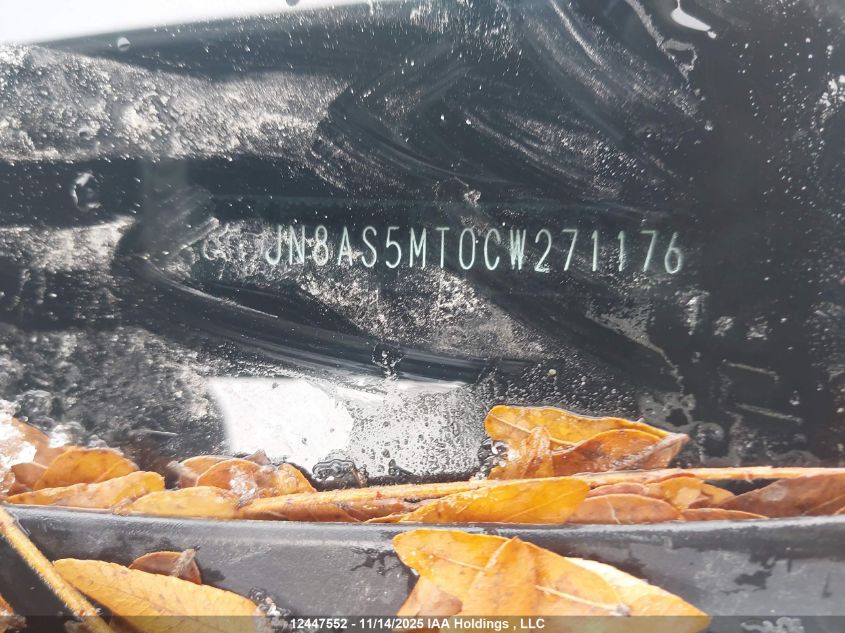 2012 Nissan Rogue S/Sv VIN: JN8AS5MT0CW271176 Lot: 12447552