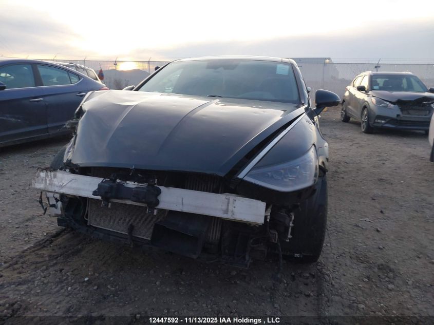 2020 Hyundai Sonata Ultimate VIN: 5NPEH4J2XLH016378 Lot: 12447592