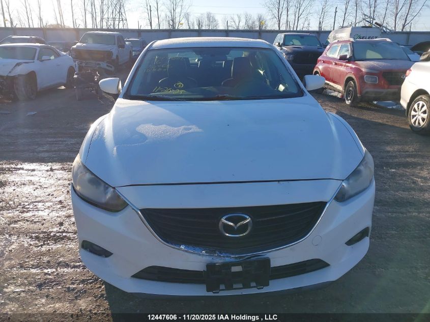 2014 Mazda Mazda6 Gs VIN: JM1GJ1V61E1116968 Lot: 12447606