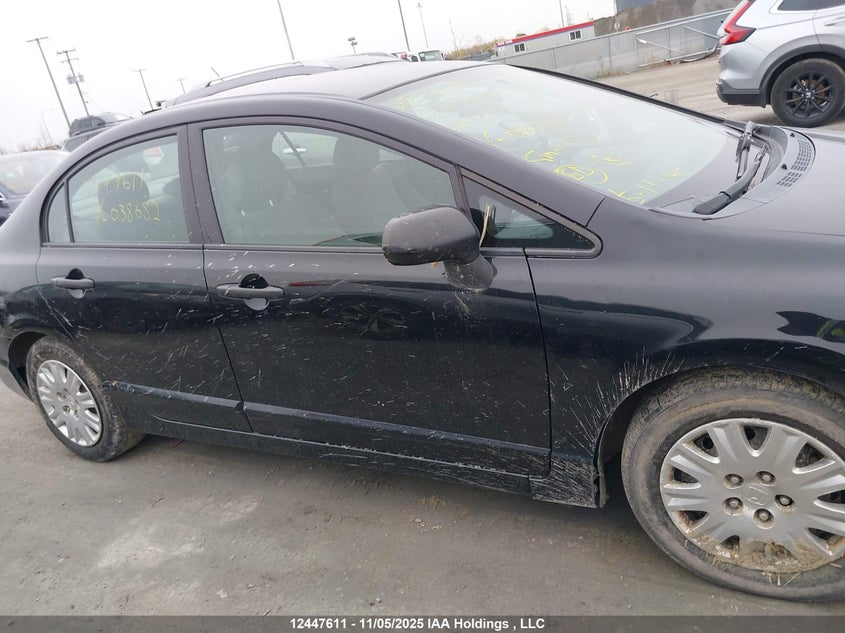 2007 Honda Civic Dx VIN: 2HGFA16307H038687 Lot: 12447611