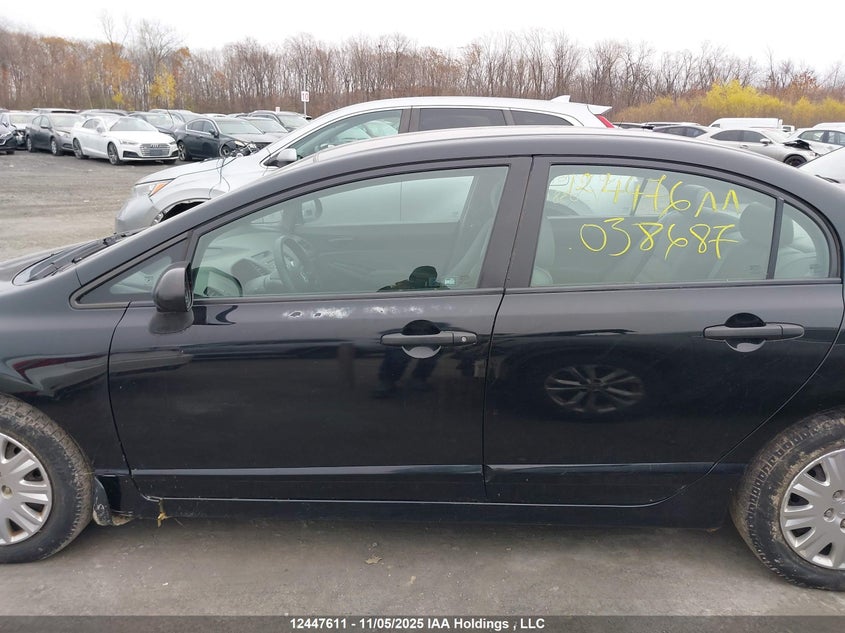 2007 Honda Civic Dx VIN: 2HGFA16307H038687 Lot: 12447611