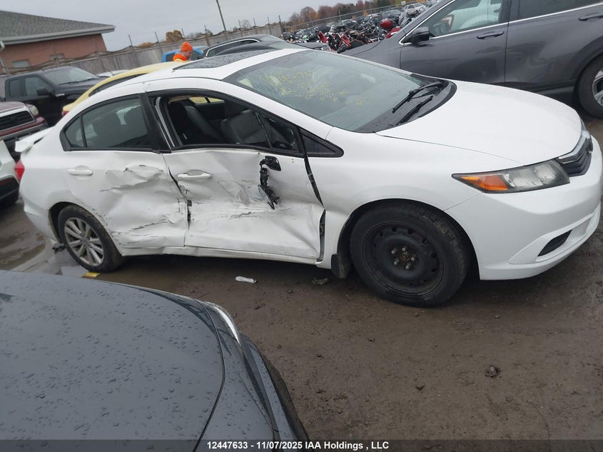 2012 Honda Civic Ex-L VIN: 2HGFB2F99CH007231 Lot: 12447633