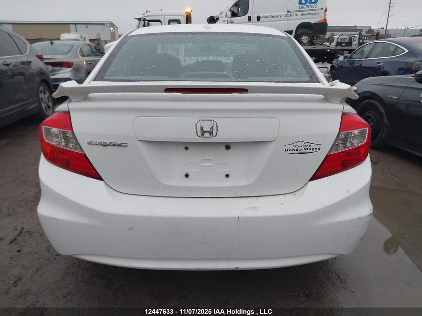 2012 Honda Civic Ex-L VIN: 2HGFB2F99CH007231 Lot: 12447633