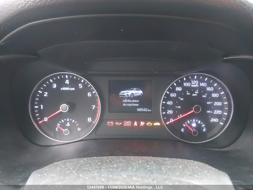 2020 Kia Forte Lx VIN: 3KPF24ADXLE208427 Lot: 12447659