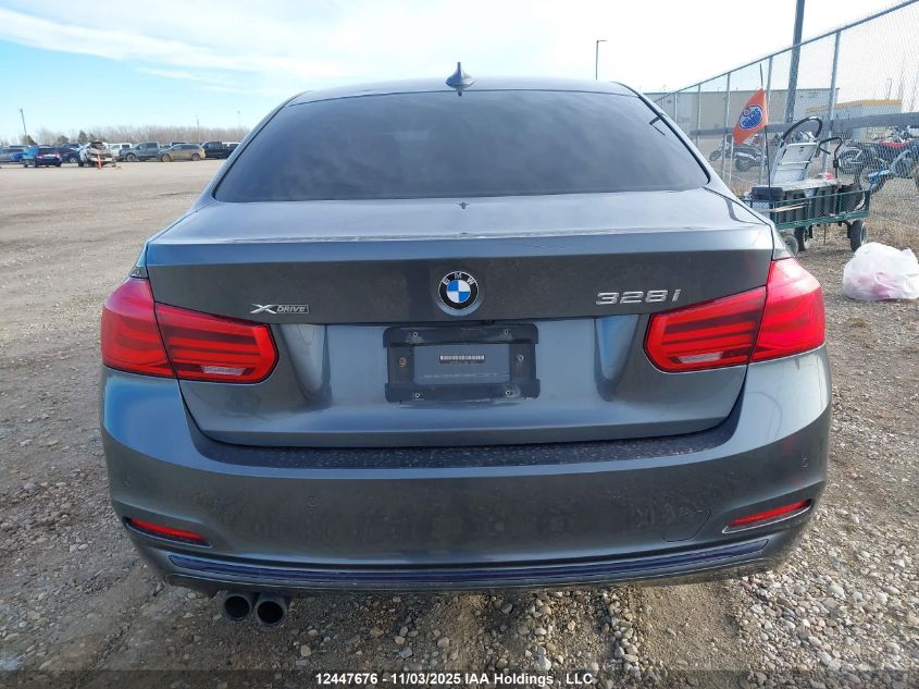 2016 BMW 328I xDrive VIN: WBA8E3G53GNT26411 Lot: 12447676