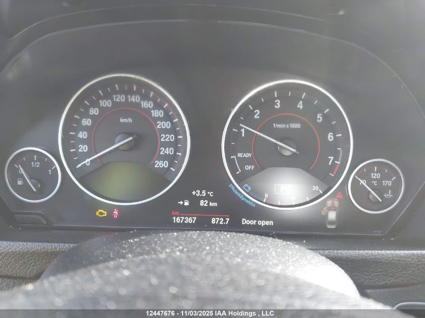 2016 BMW 328I xDrive VIN: WBA8E3G53GNT26411 Lot: 12447676