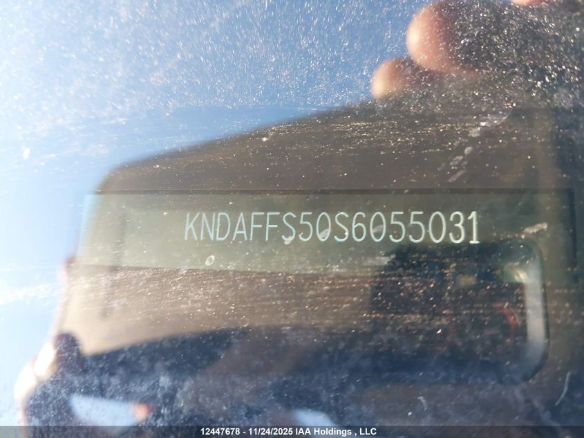 2025 Kia Ev9 VIN: KNDAFFS50S6055031 Lot: 12447678