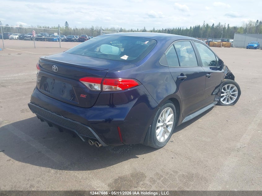 Vin: 5yfb4mbexnp124450, lot: 2831489, toyota corolla se 20224
