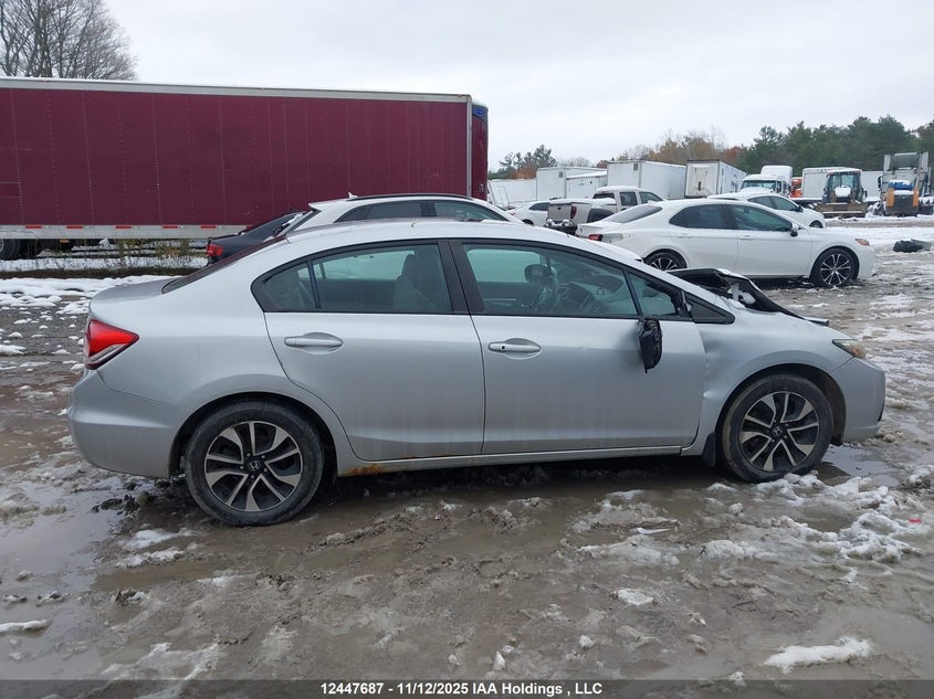 2014 Honda Civic Ex VIN: 2HGFB2F51EH011953 Lot: 12447687