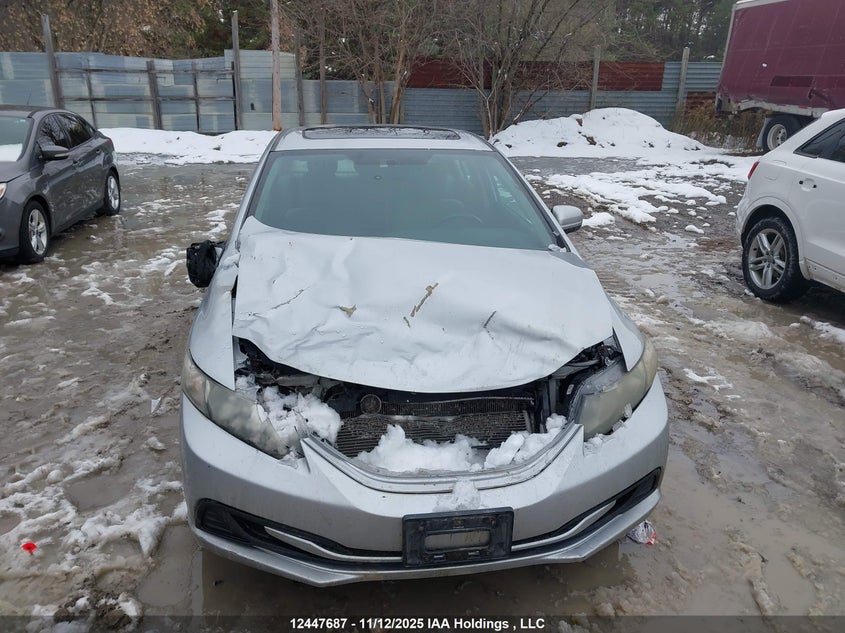 2014 Honda Civic Ex VIN: 2HGFB2F51EH011953 Lot: 12447687