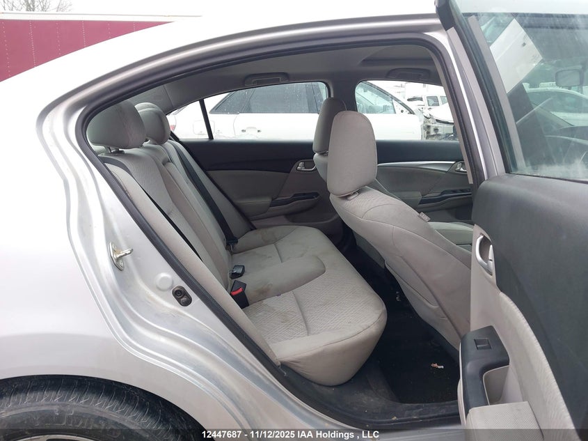 2014 Honda Civic Ex VIN: 2HGFB2F51EH011953 Lot: 12447687