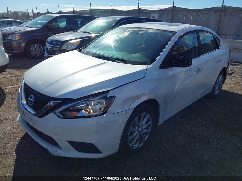 3N1AB7AP4JY271995 2018 NISSAN SENTRA photo no. 2