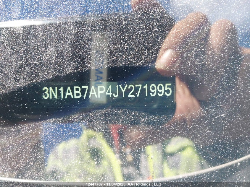 3N1AB7AP4JY271995 2018 NISSAN SENTRA photo no. 9
