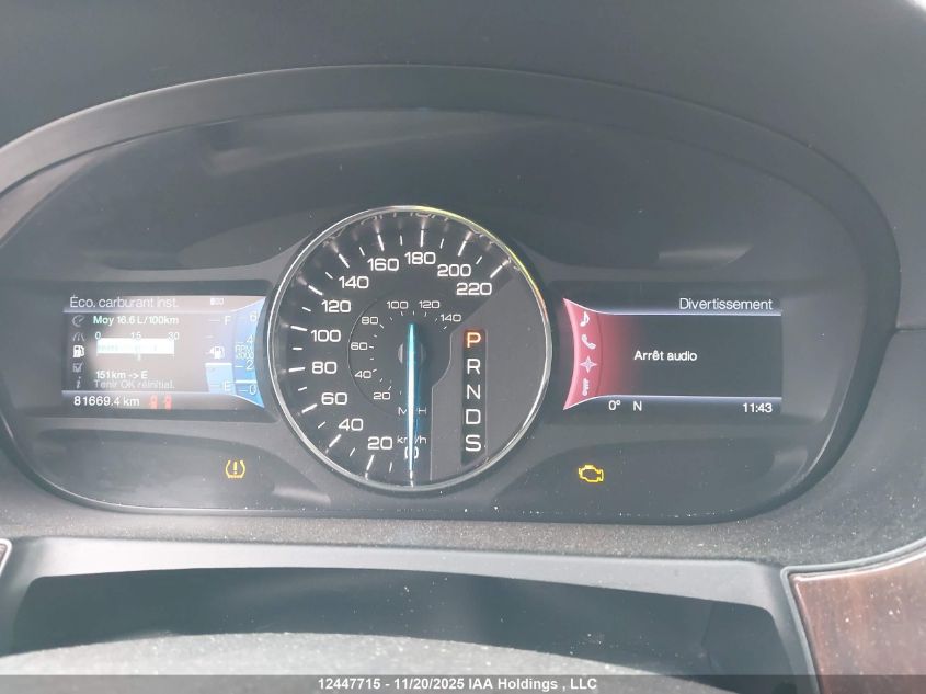 2013 Ford Edge Limited VIN: 2FMDK4KC9DBA87813 Lot: 12447715