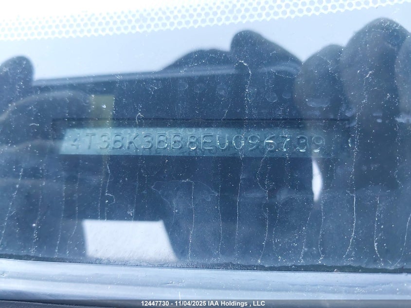 2014 Toyota Venza Base V6 VIN: 4T3BK3BB8EU096739 Lot: 12447730