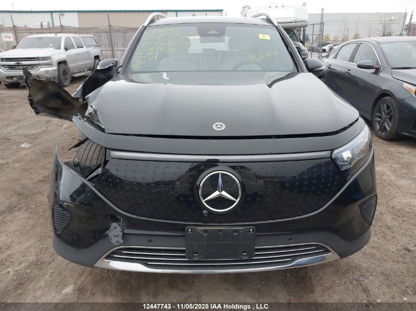 2024 Mercedes-Benz Eqb 300 4Matic VIN: W1N9M0KB5RN088935 Lot: 12447743