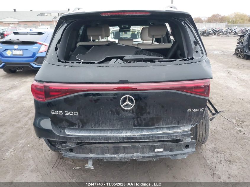 2024 Mercedes-Benz Eqb 300 4Matic VIN: W1N9M0KB5RN088935 Lot: 12447743