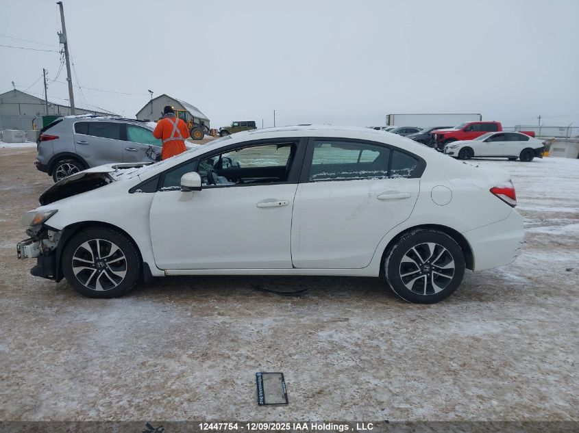 2015 Honda Civic Ex 4Dr VIN: 2HGFB2F59FH013595 Lot: 12447754