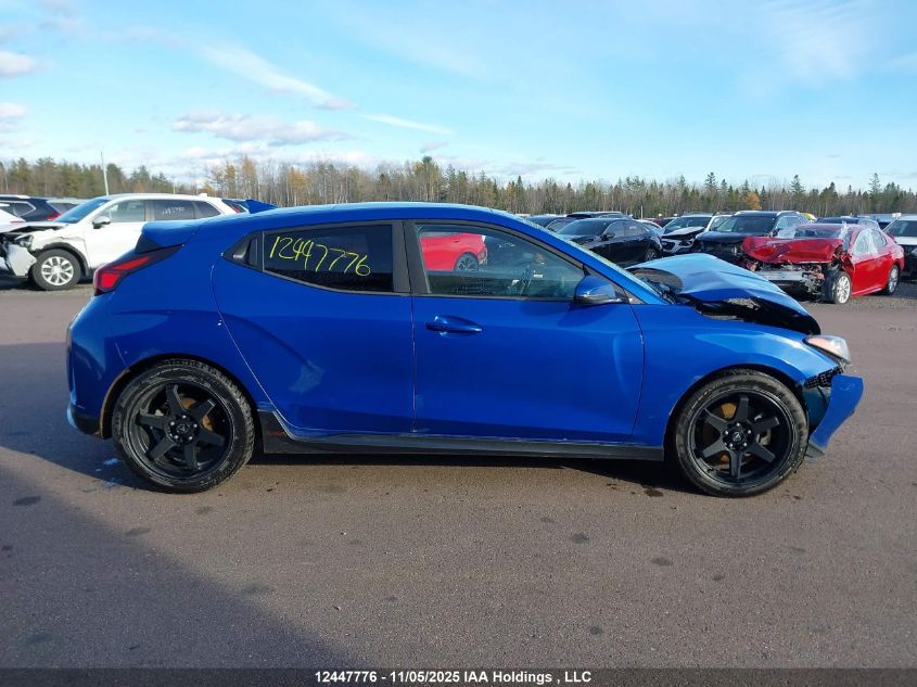 2019 Hyundai Veloster Turbo/Turbo R-Spec/Turbo Ultimate VIN: KMHTH6AB6KU004747 Lot: 12447776