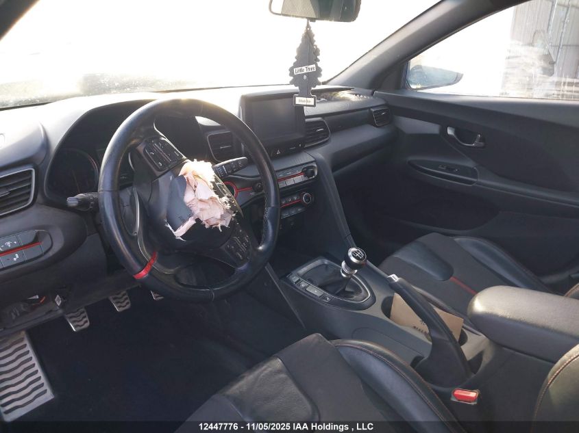 2019 Hyundai Veloster Turbo/Turbo R-Spec/Turbo Ultimate VIN: KMHTH6AB6KU004747 Lot: 12447776