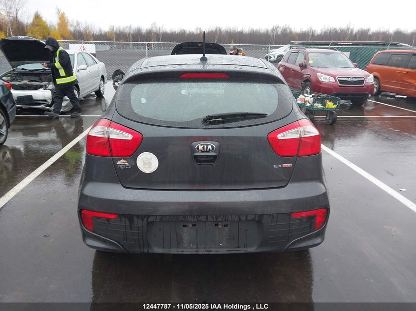 2016 Kia Rio Ex/Sx VIN: KNADN5A39G6573282 Lot: 12447787