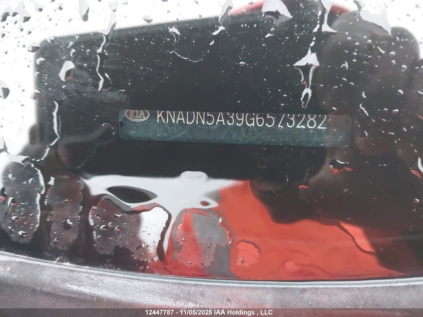 2016 Kia Rio Ex/Sx VIN: KNADN5A39G6573282 Lot: 12447787