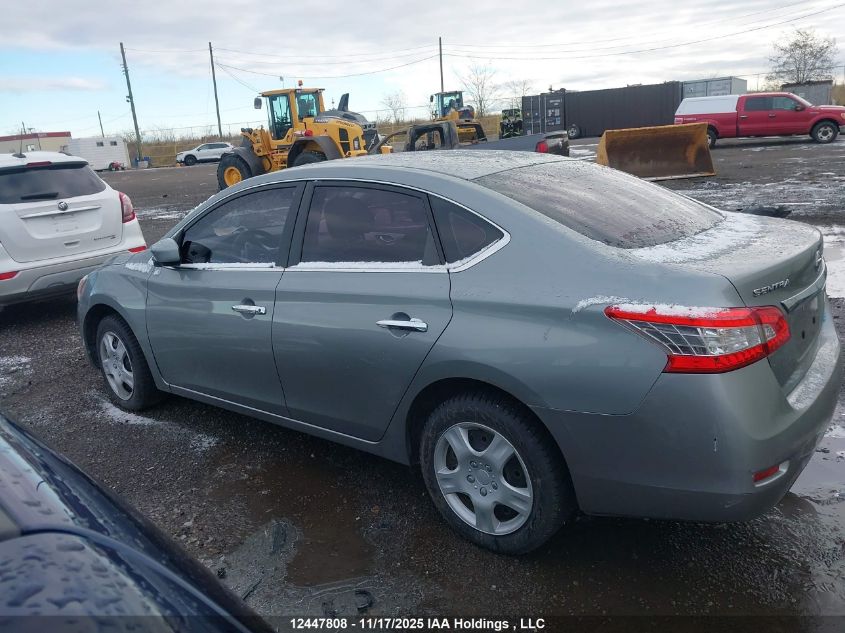 2014 Nissan Sentra S/Sv/Sr/Sl VIN: 3N1AB7AP7EL609408 Lot: 12447808