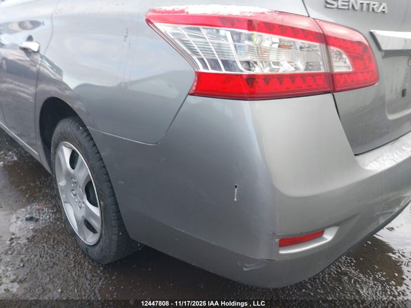 2014 Nissan Sentra S/Sv/Sr/Sl VIN: 3N1AB7AP7EL609408 Lot: 12447808