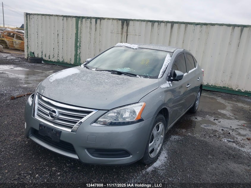 3N1AB7AP7EL609408 2014 NISSAN SENTRA photo no. 2