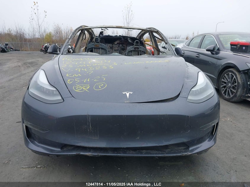 2023 Tesla Model 3 Long Range VIN: LRW3E1EB7PC943233 Lot: 12447814