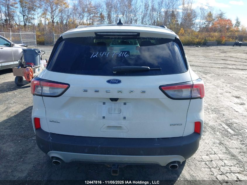 2021 Ford Escape Sel VIN: 1FMCU9H68MUA41422 Lot: 12447816