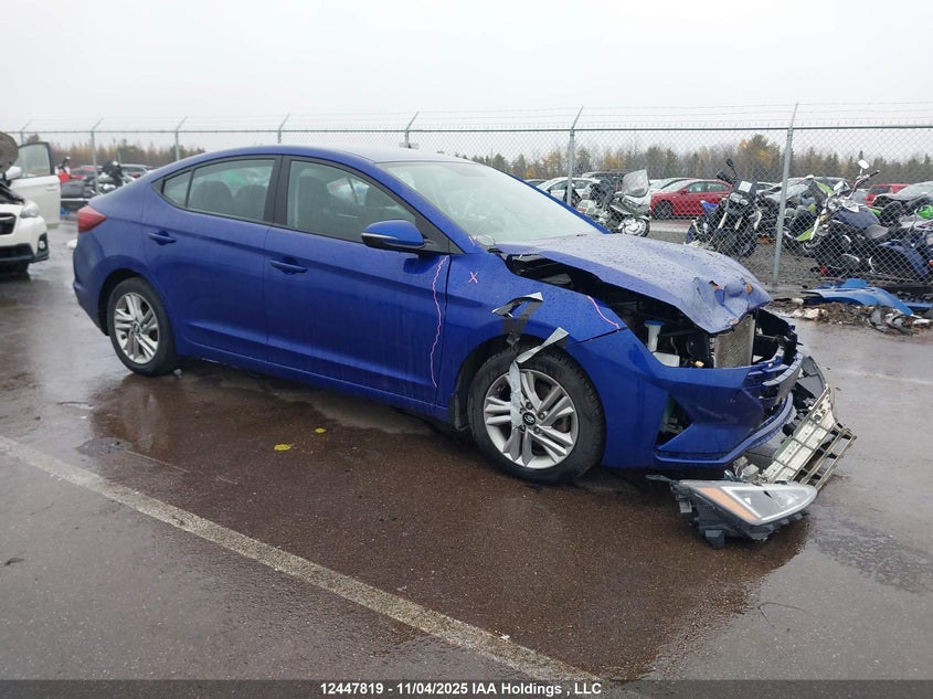 KMHD84LF6LU895147 2020 Hyundai Elantra Preferred Auto Ivt auction photo 1