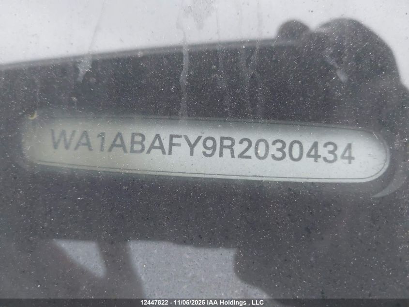 2024 Audi Q5 VIN: WA1ABAFY9R2030434 Lot: 12447822