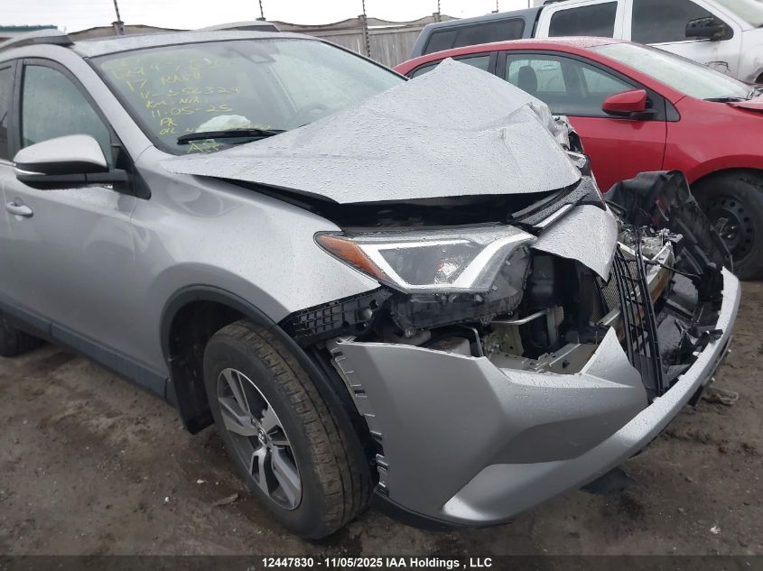 2017 Toyota Rav4 Xle VIN: 2T3RFREV1HW556324 Lot: 12447830