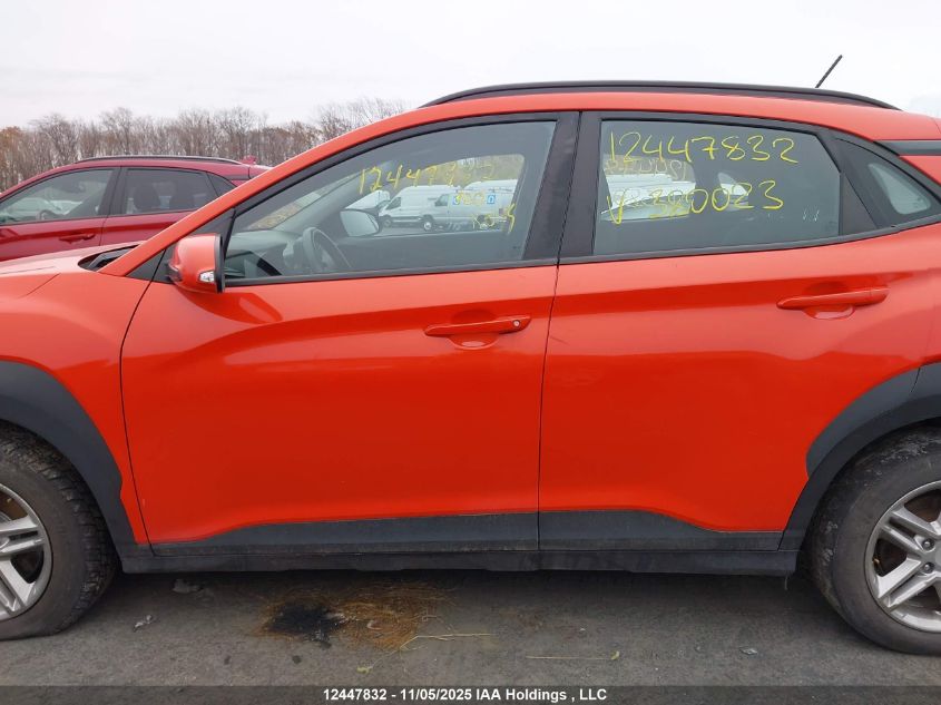 2019 Hyundai Kona 2.0L Essential VIN: KM8K1CAA5KU380023 Lot: 12447832