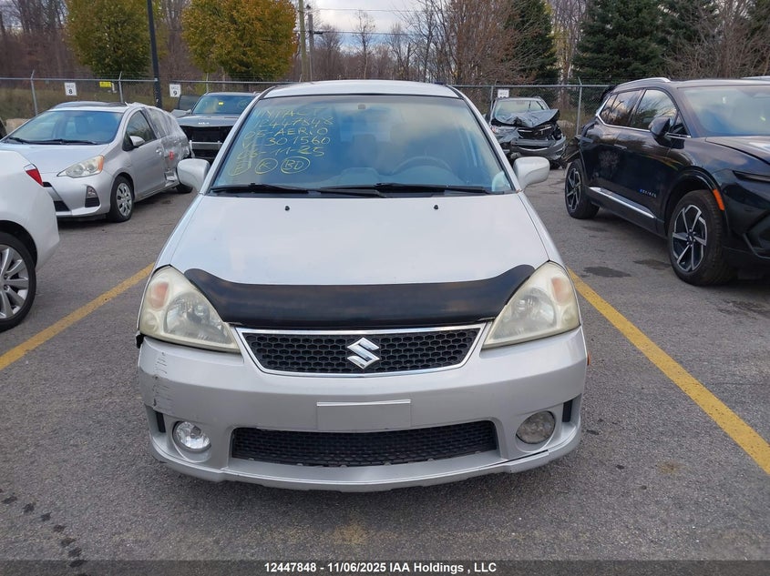 2005 Suzuki Aerio VIN: JS2RC61HX55301560 Lot: 12447848